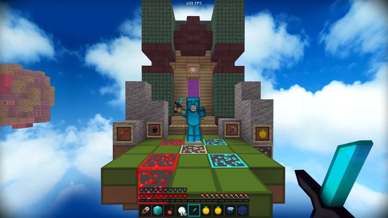 spreen 40k Minecraft texture pack preview