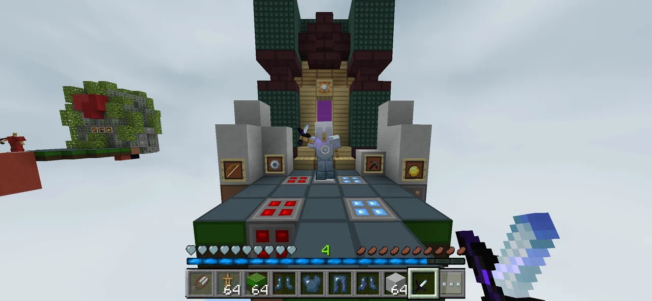 Paradise Garden Minecraft texture pack preview