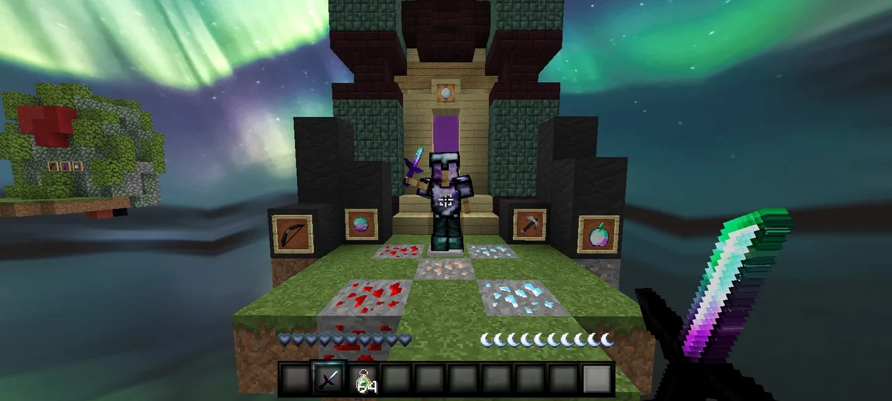 Aurora Minecraft texture pack preview