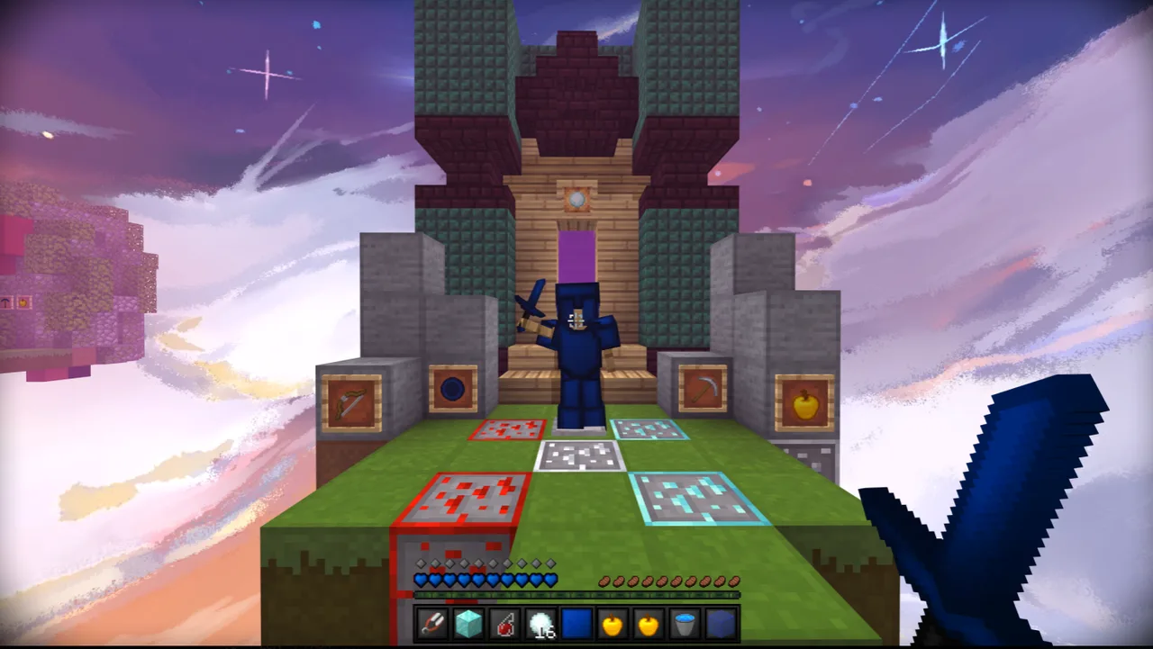 October Minecraft texture pack preview