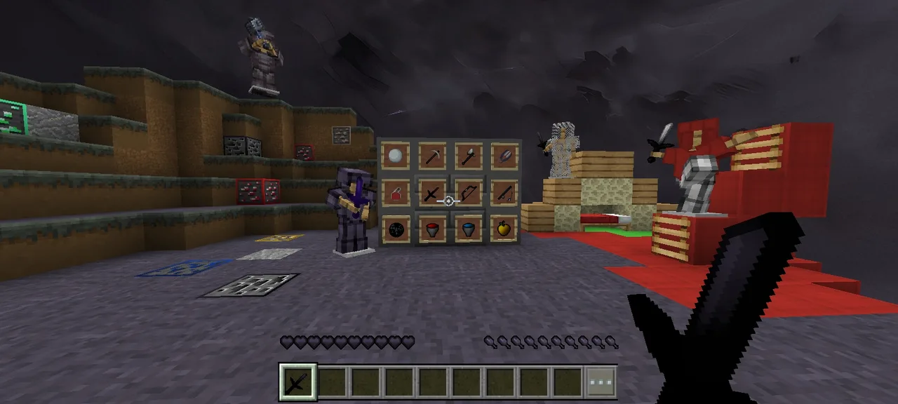 Emo Minecraft texture pack preview