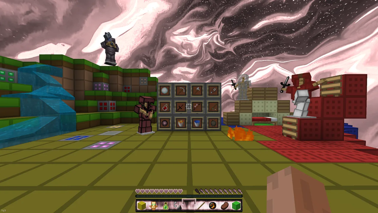 red silver 32x Minecraft texture pack banner