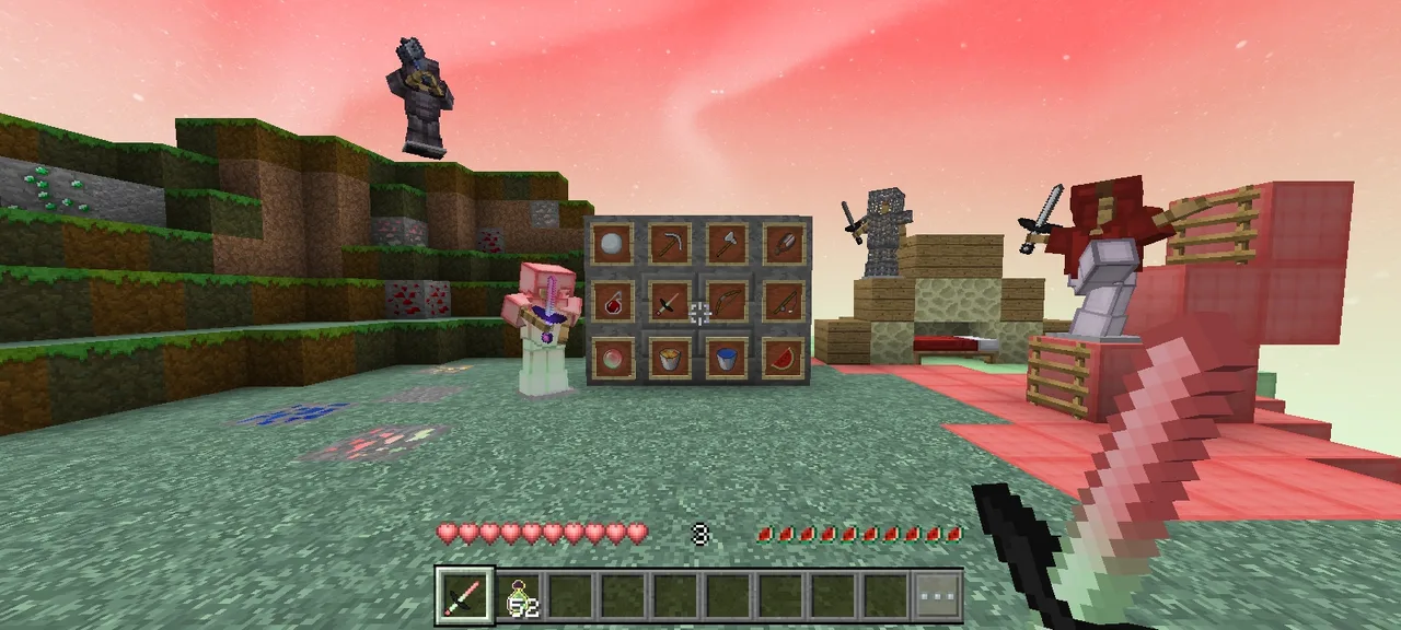 Watermelon Minecraft texture pack preview