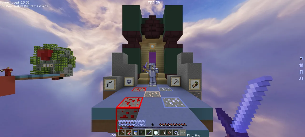 Honri 3k Minecraft texture pack preview
