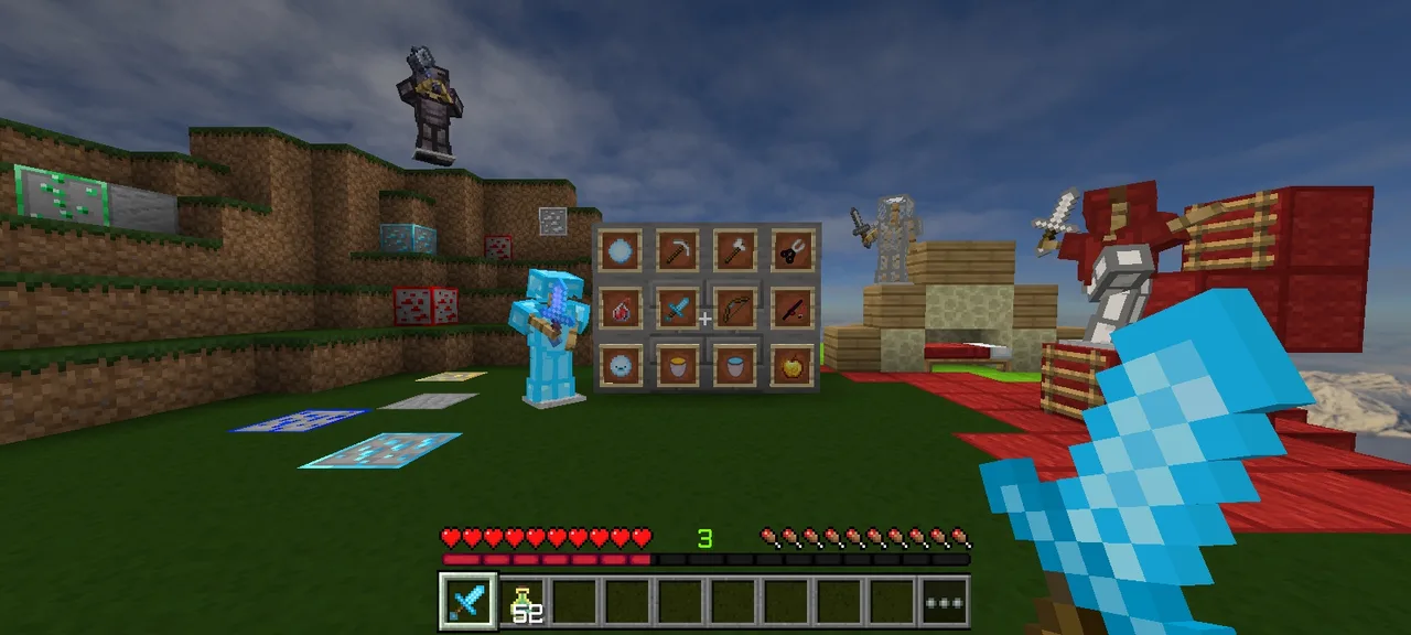 Icefault 16x Minecraft texture pack preview