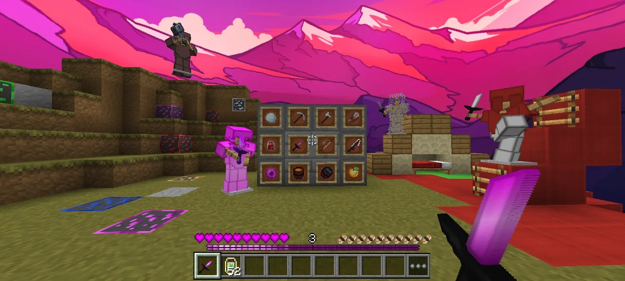 Nova clan 128x Minecraft texture pack preview