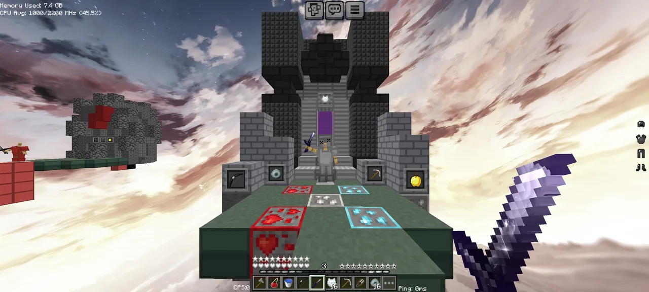 Snowed Minecraft texture pack preview