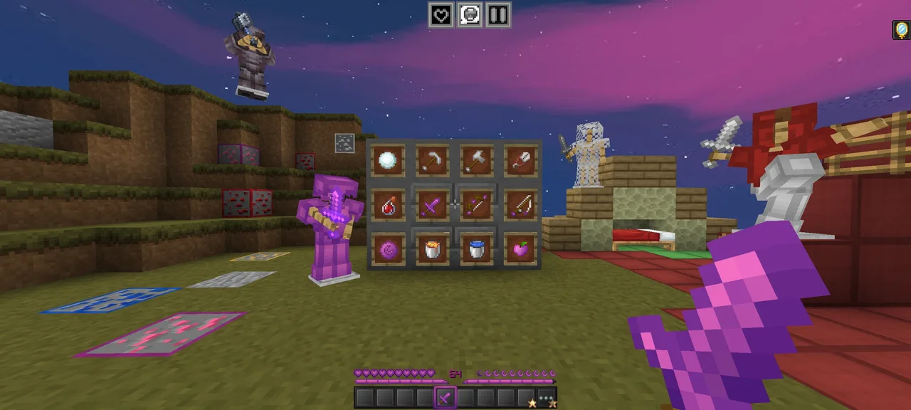 Dreamy Night Minecraft texture pack preview