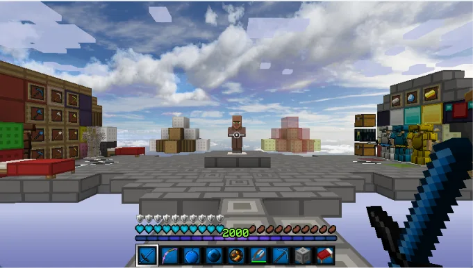! §1Eum3Blue §9Revamp (For JAVA) Minecraft texture pack preview
