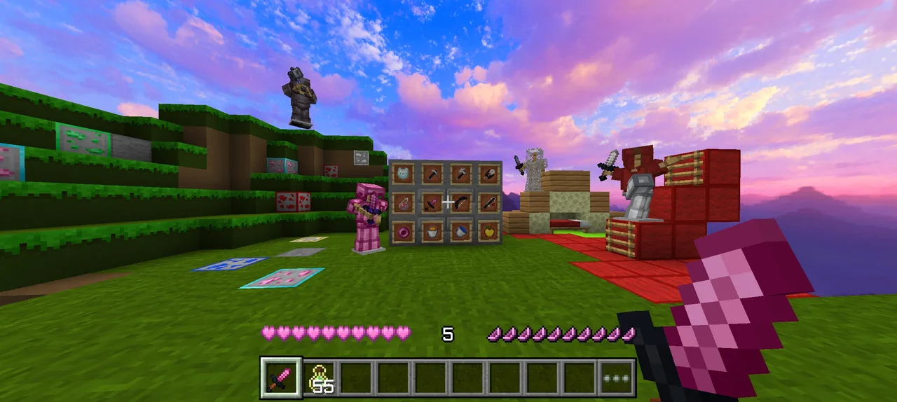 Lumora 16x (Pink) Minecraft texture pack preview