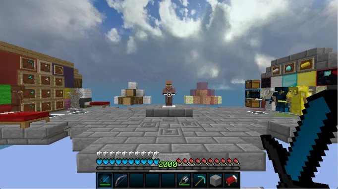 verblue 2.0 Minecraft texture pack preview