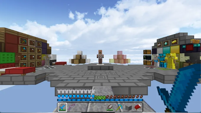  bluuuu Minecraft texture pack preview