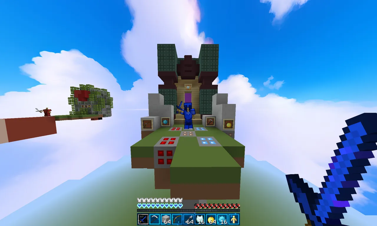まだ青い Minecraft texture pack preview