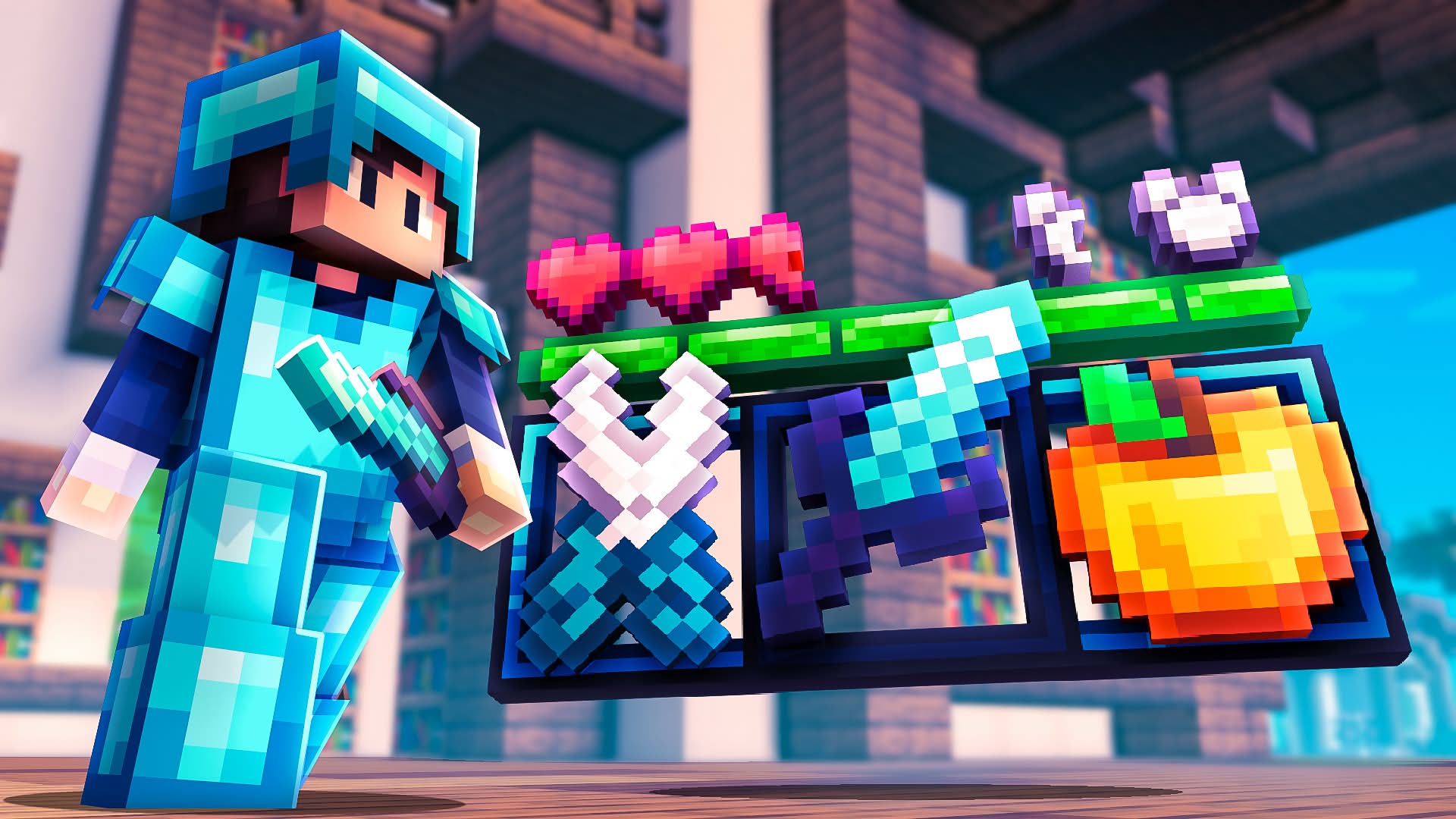Xenon10k Minecraft texture pack preview